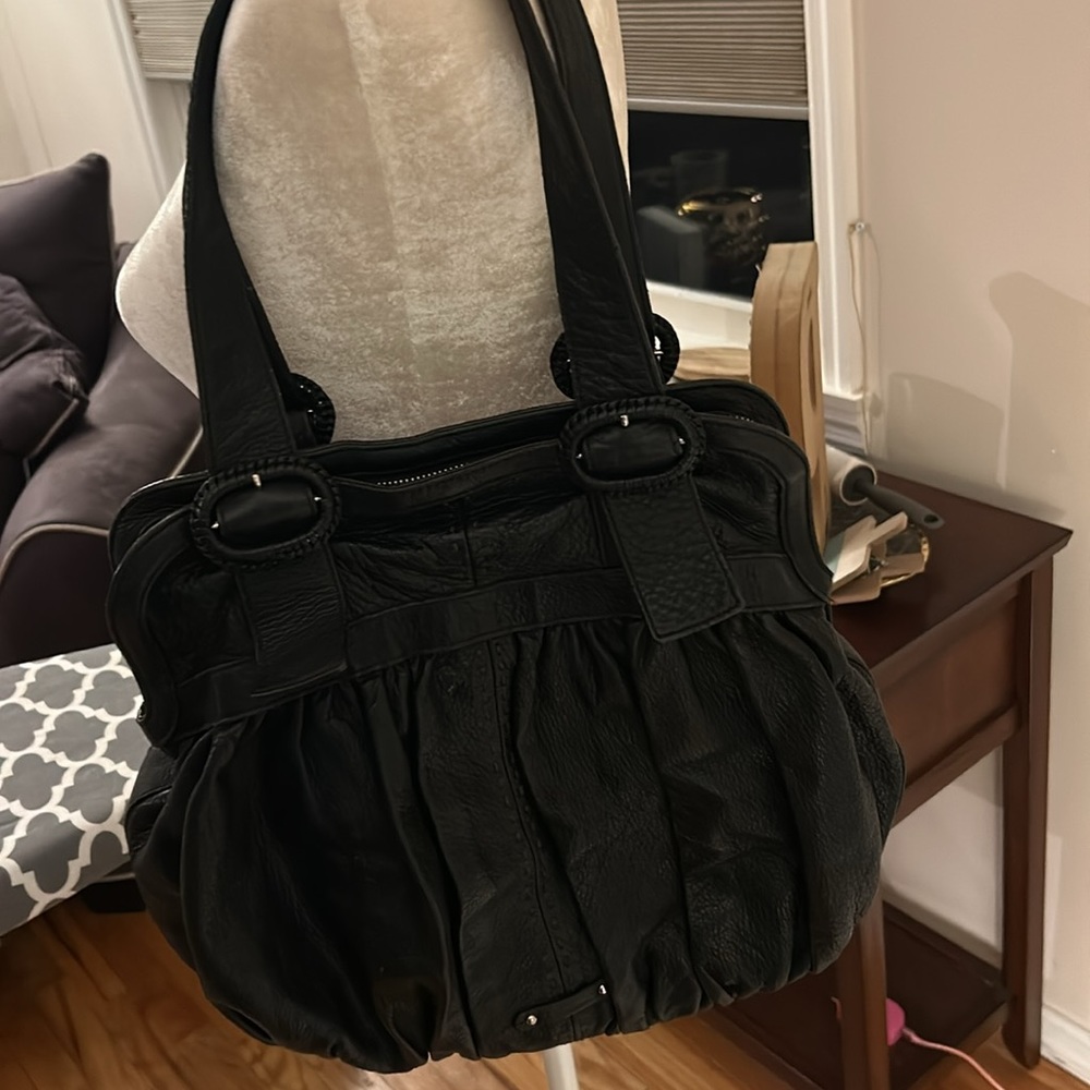 All leather Cole Haan black bag